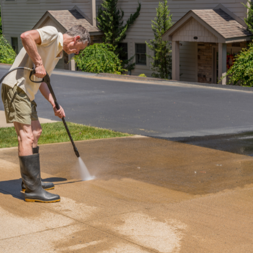 How to Clean Pavers With Power Washing
